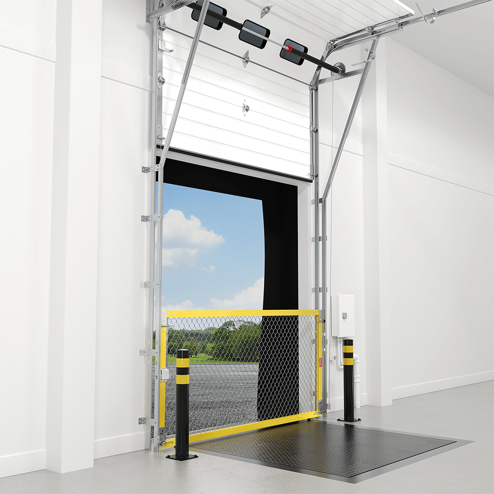 Fall Shield™ Loading Dock Fall Protection Rasco Doors